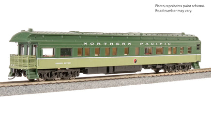 HO Broadway Ltd NP Heavyweight 5-Car Passenger Set Loewy Two-Tone Green "Green River" 9102 - MPM Hobbies