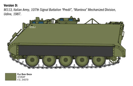 1/35 Italeri M113A1 Armoured Personnel Carrier 6753 - MPM Hobbies