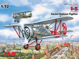 1/72 ICM I-5 Soviet Fighter-Biplane 72053
