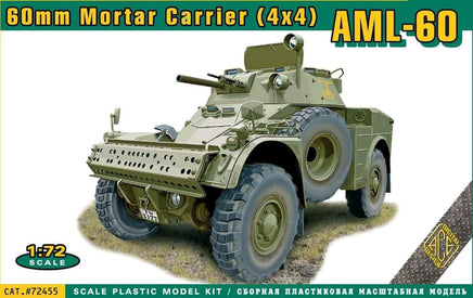 1/72 ACE Model AML-60 Mortar Carrier (4x4) 72455