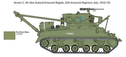 1/35 Italeri M32B1 Armored Recovery Vehicle 6547