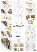 1/350 Pontos Model USS CV-6 Enterprise 1942 Detail Up Set (Blue Deck) 37031FB