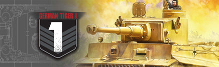 1/72 Forces of Valor Tiger I Tank (Early Production) Tunesia Spring,1943 873001A