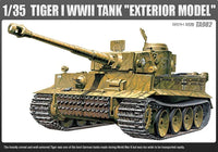 1/35 Academy Tiger-I WWII Tank "Early-Exterior Model" 13264