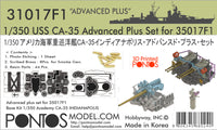 1/350 Pontos Model USS CA-35 Advanced Plus Set For 35017F1 - 31017F1