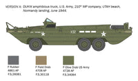 1/72 Italeri DUKW 2 1/2 Ton GMC Truck Amphibious Version 7022