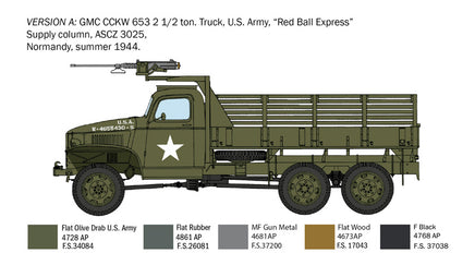 1/35 Italeri GMC 2 1/2T 6x6 Truck "D-Day 80° Anniversary" 6271