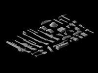1/35 ICM WWI US Infantry Weapon and Equipment 35688