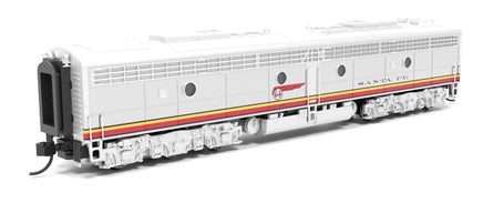 N Broadway Ltd EMD E8 A/B ATSF 81L / 81A Warbonnet A-Unit Paragon4 Sound/DC/DCC, Unpowered B-Unit 8810