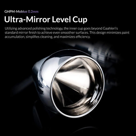 Gaahleri Premium Series HPM-Mobius 0.2mm Airbrush 40850