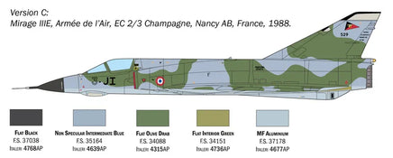 1/48 Italeri Mirage III E 2816