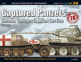 Kagero Publishing Captured Panzer German Vehicles in Allied Service Book 15039