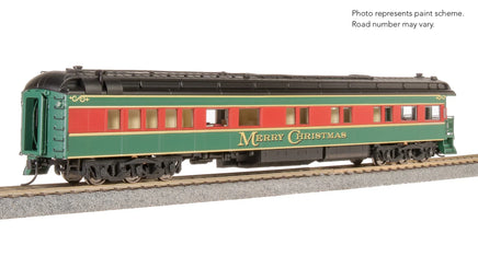 HO Broadway Ltd Heavyweight 5-Car Passenger Set Christmas Paint Scheme 9103 - MPM Hobbies