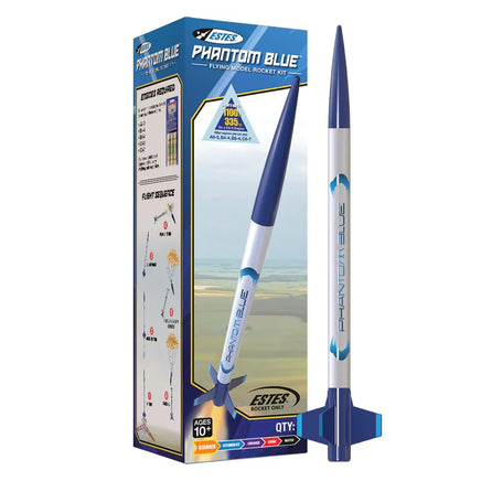 Estes Rockets Phantom Blue 2483 - MPM Hobbies