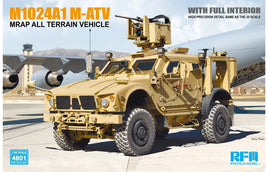 1/48 Ryefield Models M1240A1 M-ATV MRAP All Terrain Vehicle 4801