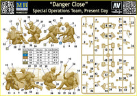 1/35 Master Box "Danger Close" Special Operations Team Present Day 35207
