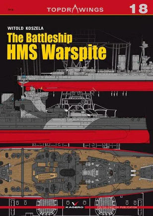 Kagero Publishing The Battleship HMS Warspite Book 07018