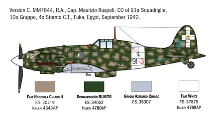1/72 Italeri MC.202 Folgore Aces 1481
