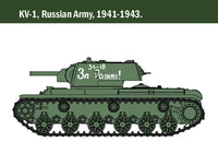 1/56 Italeri KV-1/KV-2 Tank 15763