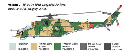 1/72 Italeri Mil Mi-24/Mi-35 Hind 1432