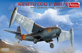 1/48 Amusing Hobby Weserflug P.1003/1 WWII German VTOL Aircraft 48A002 - MPM Hobbies