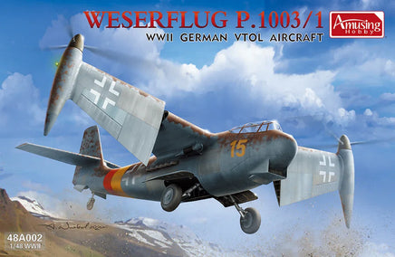 1/48 Amusing Hobby Weserflug P.1003/1 WWII German VTOL Aircraft 48A002 - MPM Hobbies