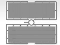 1/35 ICM Universal Military Pod and M8A1 US Landing Mat 53201