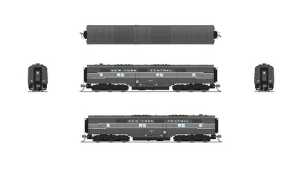 N Broadway Ltd EMD E7B NYC 4105 Full Lightning Stripe, Paragon4 Sound/DC/DCC 8771
