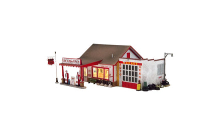 HO Woodland Fill'er Up & Fix'er BR5025