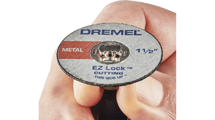 Dremel 1 1/2" Ez Lock Metal Fiberglass Reinforced (5 Blades) Ez Lock Cut-Off Wheel Ez456
