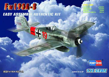 1/72 Hobby Boss FW190A-8 Easy Assembly 80244