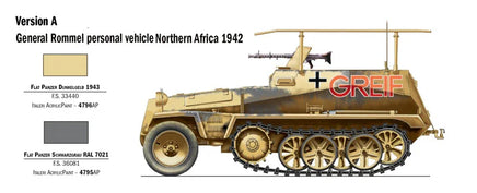 1/72 Italeri Sd. Kfz. 250/3 7034