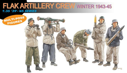 1/35 Dragon Model Flak Artillery Crew (1943-45) 6275