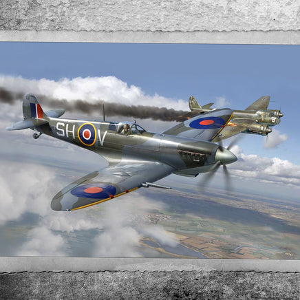 1/72 Forces of Valor Spitfire Mk. IX Aircraft Britain Air Defense August, 1942 873009A