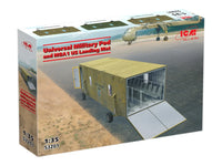 1/35 ICM Universal Military Pod and M8A1 US Landing Mat 53201