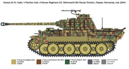 1/72 Italeri Pz. Kpfw. V Panther Ausf. A Sd. Kfz. 171 7018