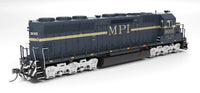 HO Broadway Ltd EMD SD45 MPI 9019 Blue w/ Gold No-Sound/DCC-Ready 9815