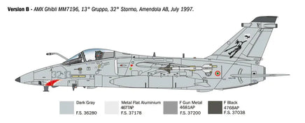1/72 Italeri AMX Ghibli Ground Attack Aircraft 1460