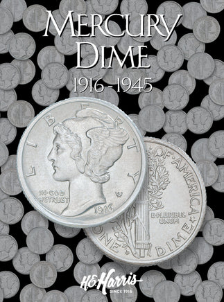 Whitman H.E. Harris Coin Folder - Mercury Dimes: 1916-1945 HRS2683