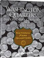 Whitman H.E. Harris Coin Folder - National Park Quarters Collection #1: 2010-2015 2880