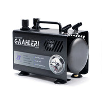 Gaahleri Dual Drive Series Airbrush Air Compressor GT-918 for Airbrush Painting 40058