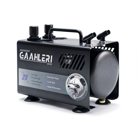 Gaahleri Dual Drive Series Airbrush Air Compressor GT-918 for Airbrush Painting 40058