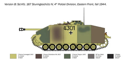 1/35 Italeri Sd. Kfz. 167 Sturmgeschutz IV 0223