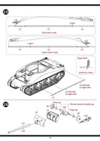 1/35 Pig Models M4A1 Sherman w/ T1E3 US Army Mine Exploder Plastic Model Kit 35-006