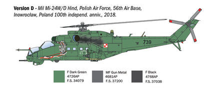 1/72 Italeri Mil Mi-24/Mi-35 Hind 1432