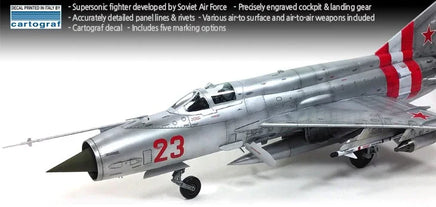 1/48 Academy MiG-21MF Soviet Forces & Export 12311 - MPM Hobbies