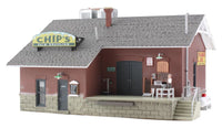 HO Woodland Chip's Ice House BR5028