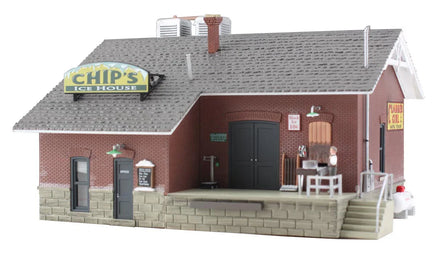 HO Woodland Chip's Ice House BR5028