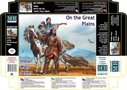 1/35 Master Box "On the Great Plains" Indian Wars Series 35189