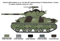 1/35 Italeri M4A1 Sherman With U.S. Infantry 6568